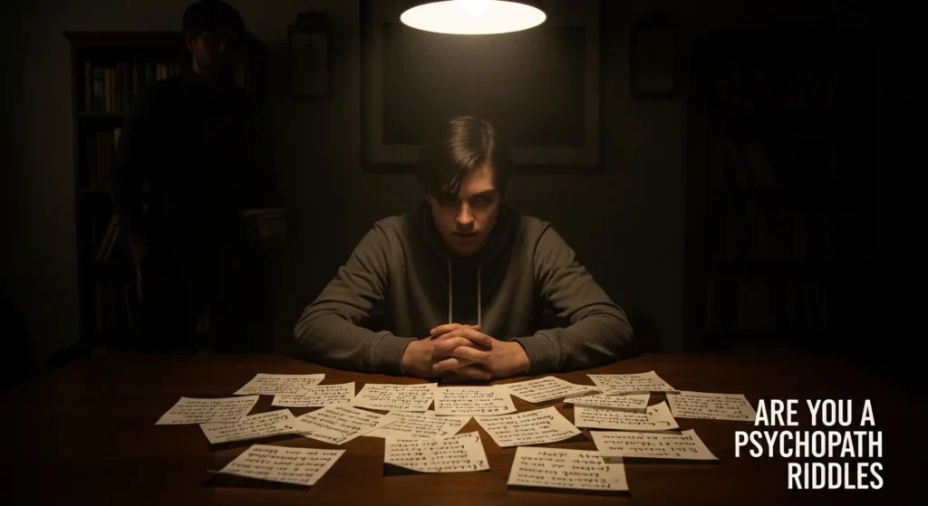 are you a psychopath riddles