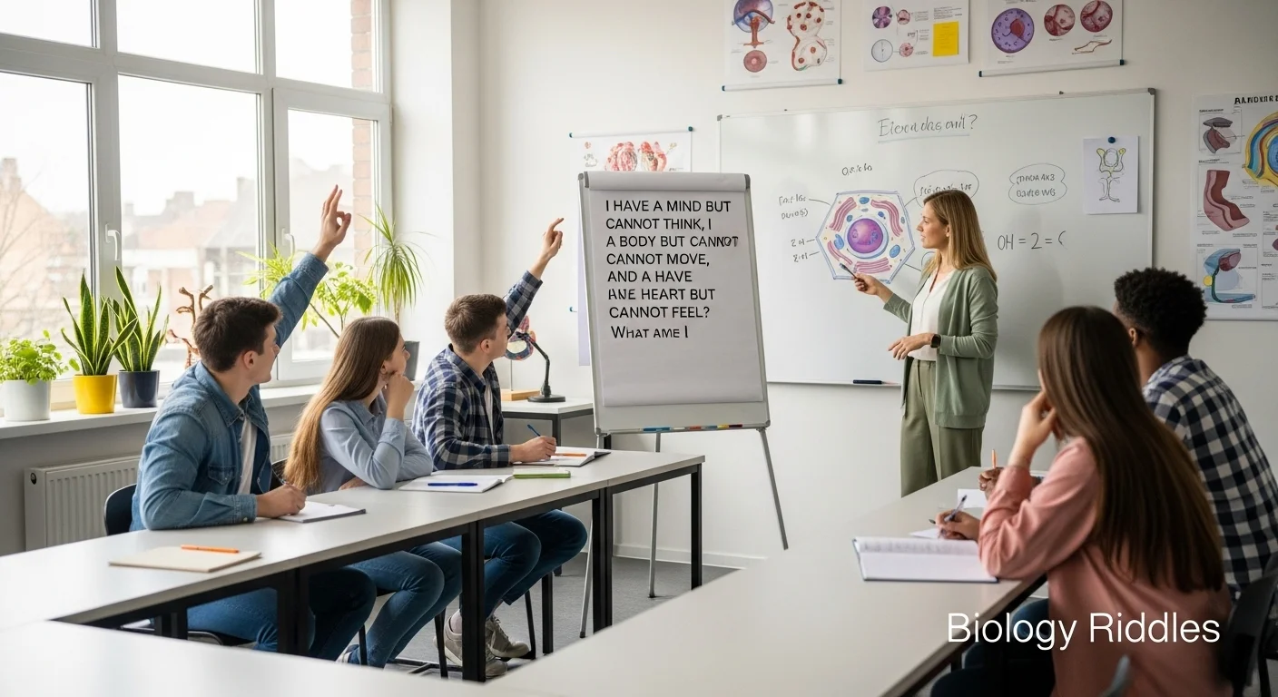🧬 203+ biology riddles that turn science into smart fun - Riddle Logic
