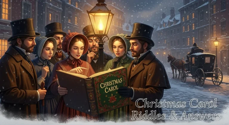 christmas carol riddles answers