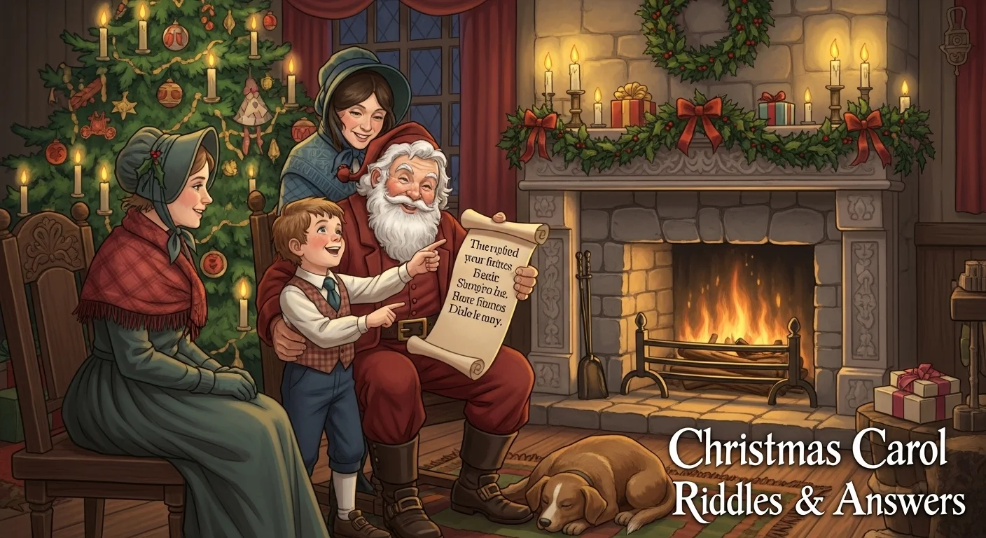 Classic Christmas Carols Riddles