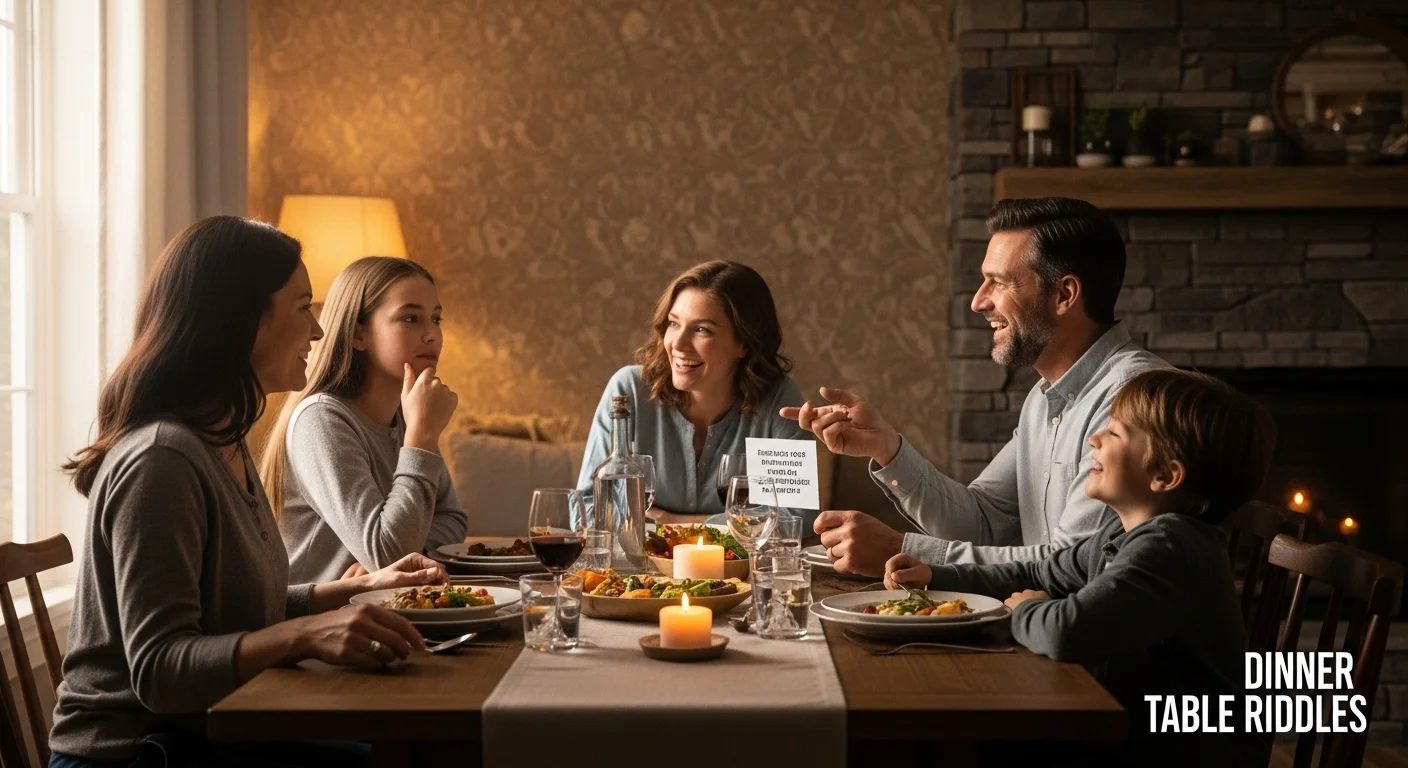 Classic Dinner Table Riddles