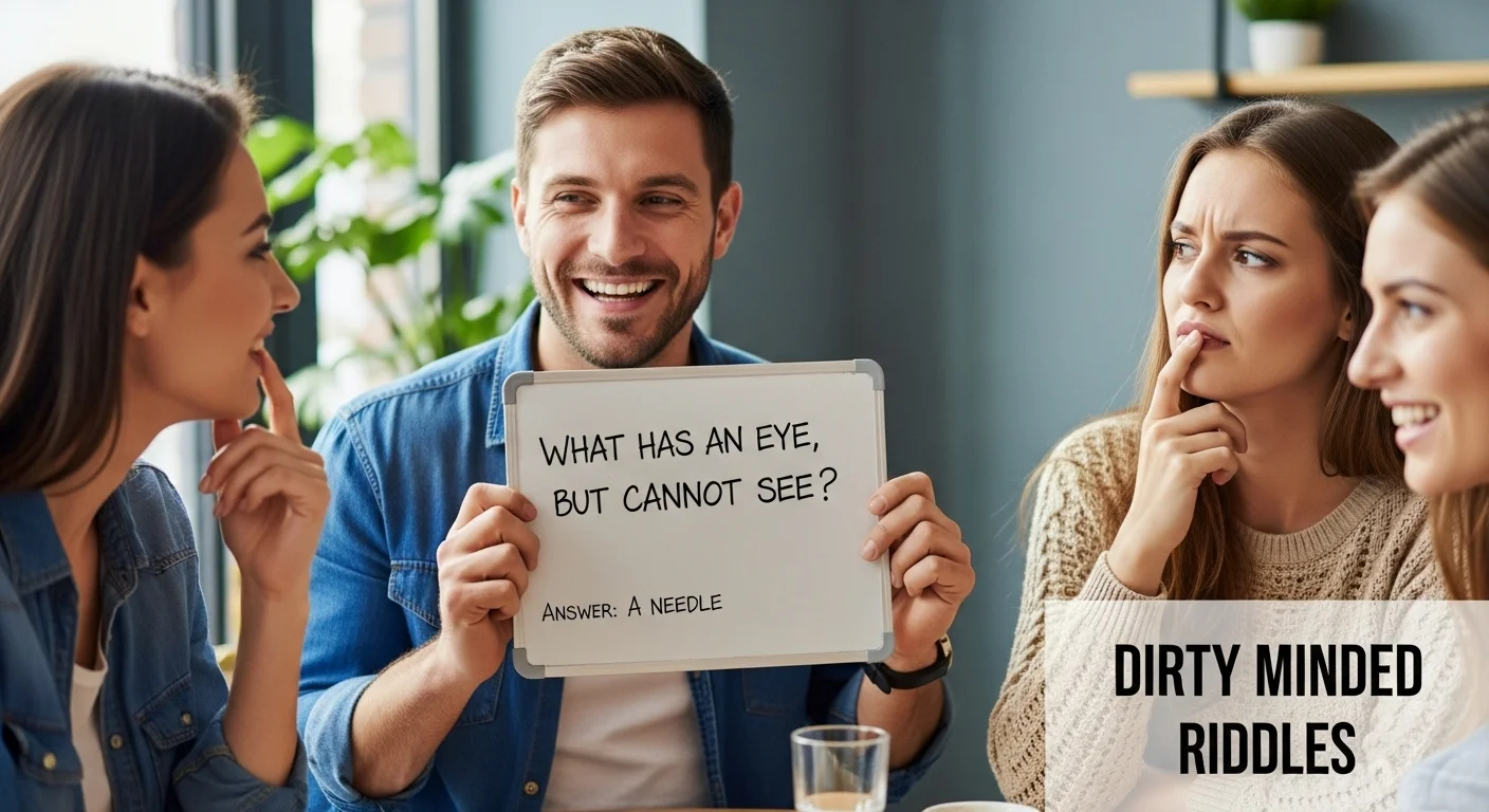 Cheeky double meaning riddles