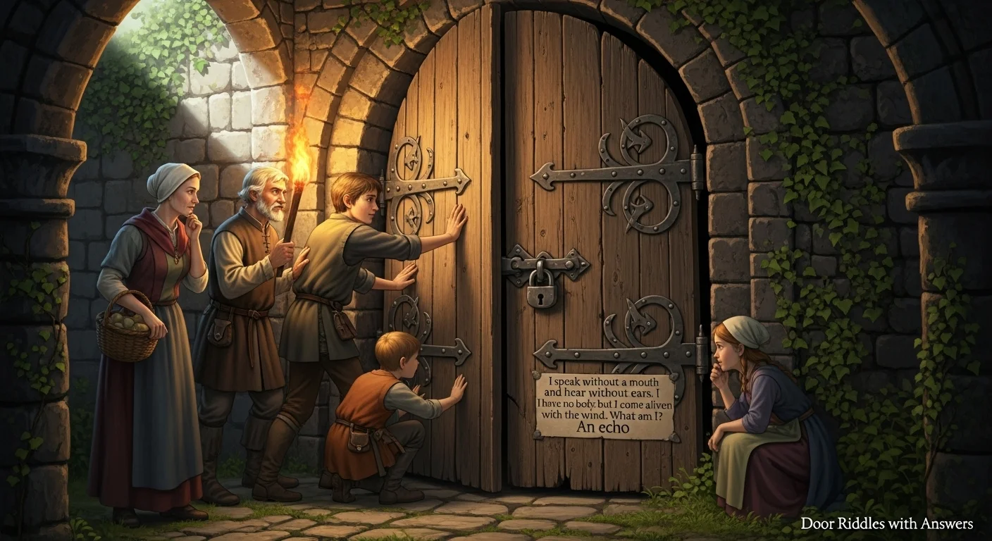 180+ Clever Door Riddles With Answers That Will Unlock Your Brain 🗝️🚪 ...