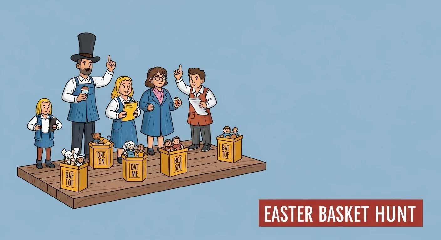 Easter Basket Starter Clues