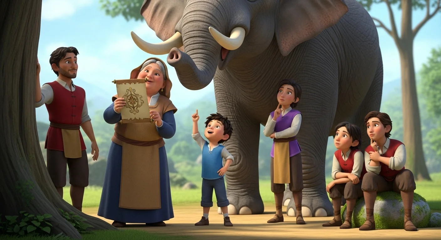 Elephant Body & Trunk Riddles