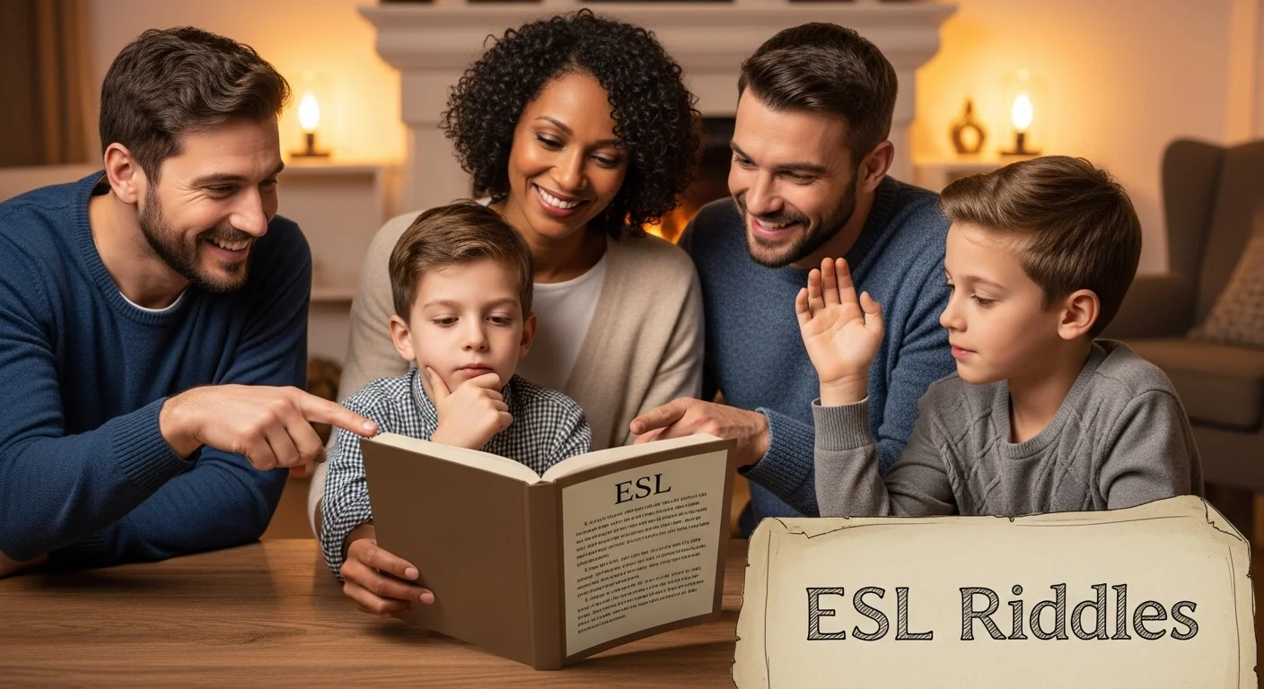 Vocabulary-Boosting ESL Riddles