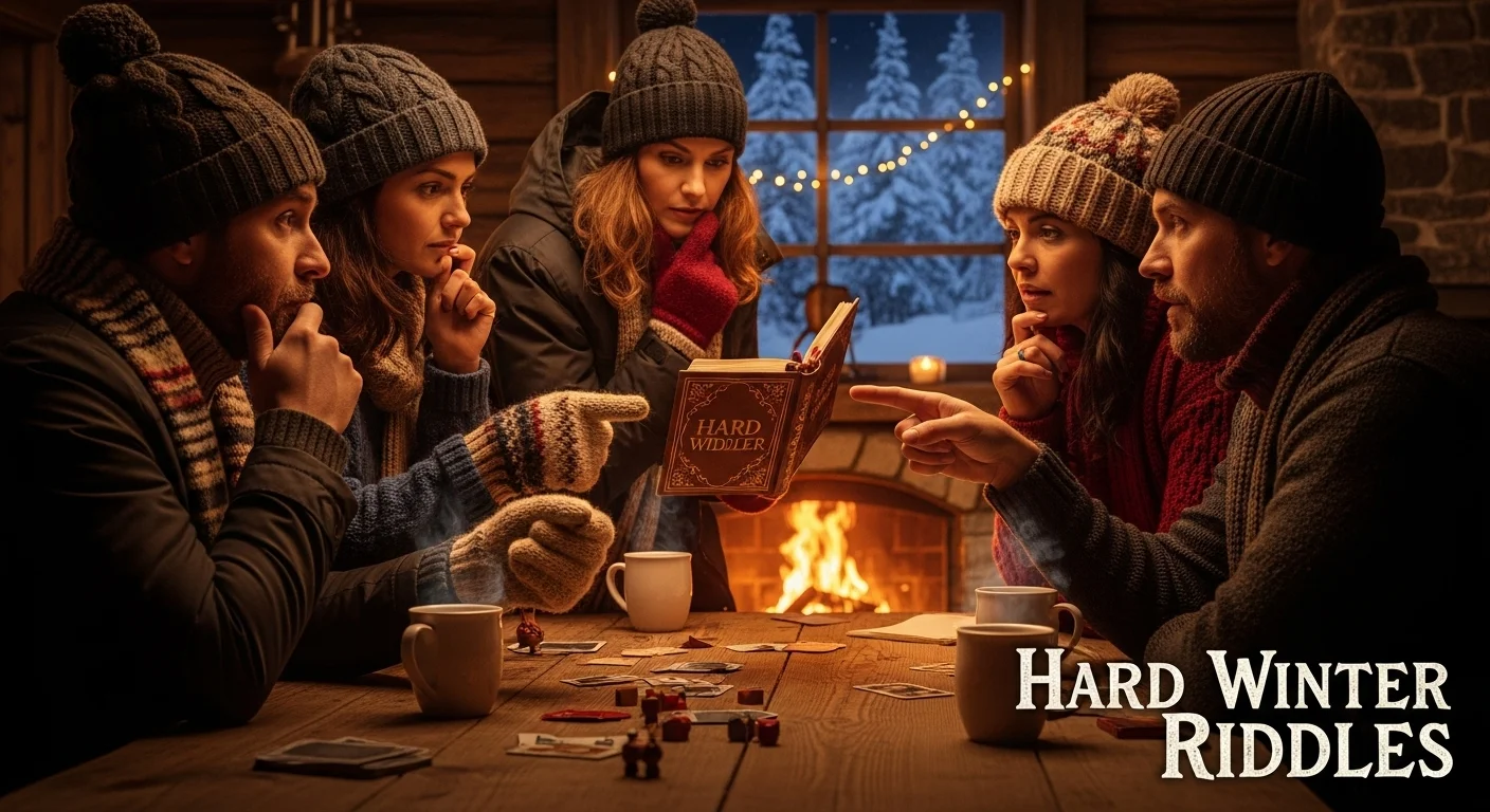 Snow and ice riddles hard