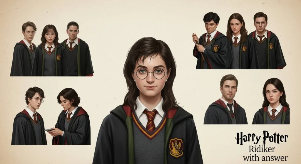 harry potter riddles with answers