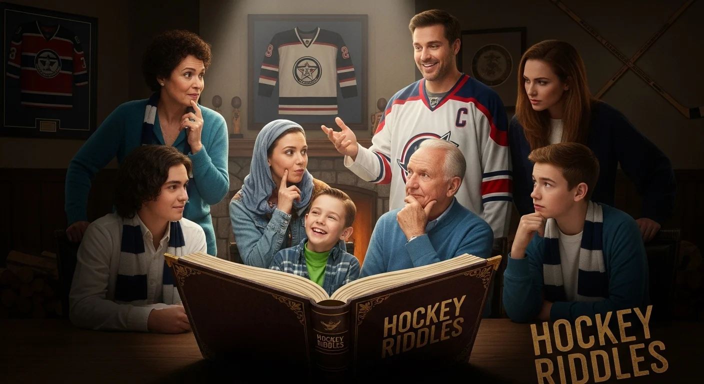 Hockey Equipment Riddles