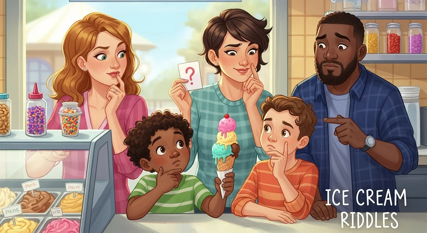 Ice cream shop riddles