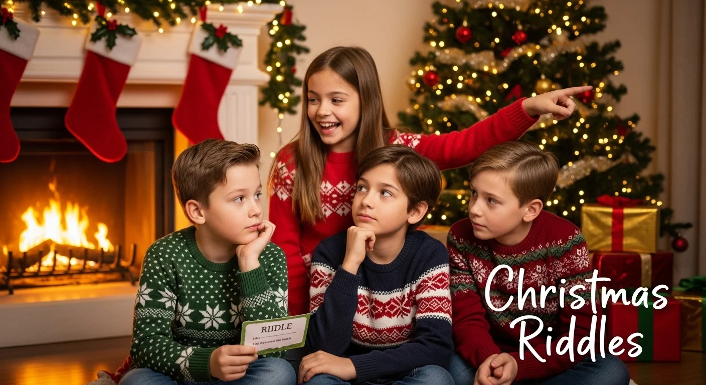 158+ Kids Christmas Riddles That Are Fun, Festive, and Brain-Boosting ...