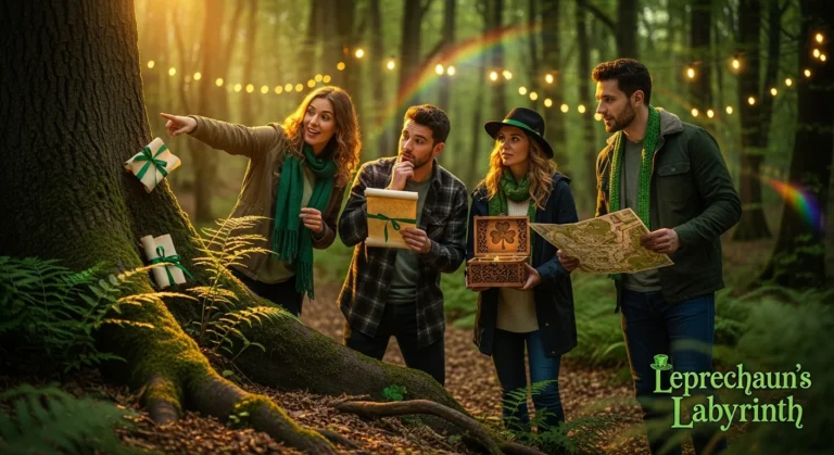 leprechaun scavenger hunt riddles