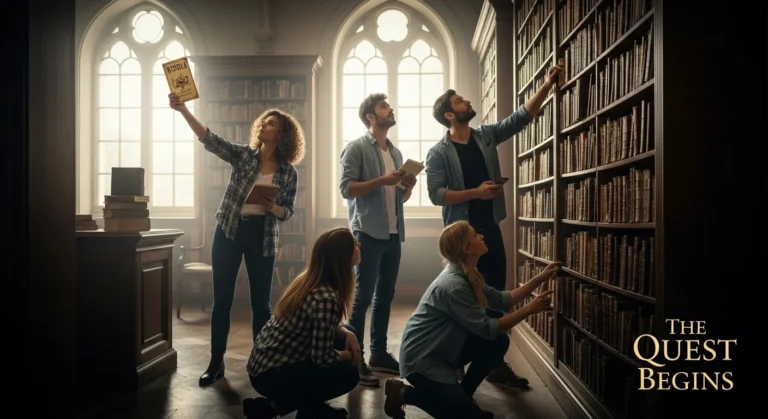 library riddles for scavenger hunt