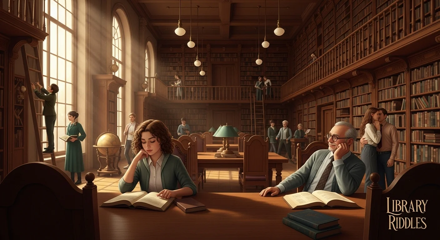 Bookmark & Library Item Riddles