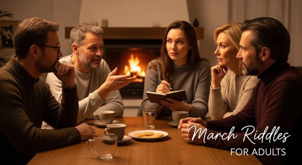 march riddles for adults