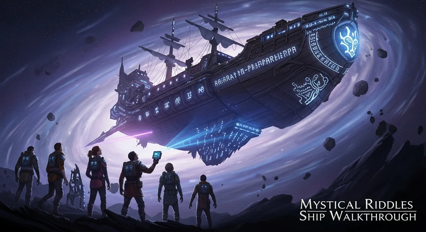 Entering the Ship From Beyond