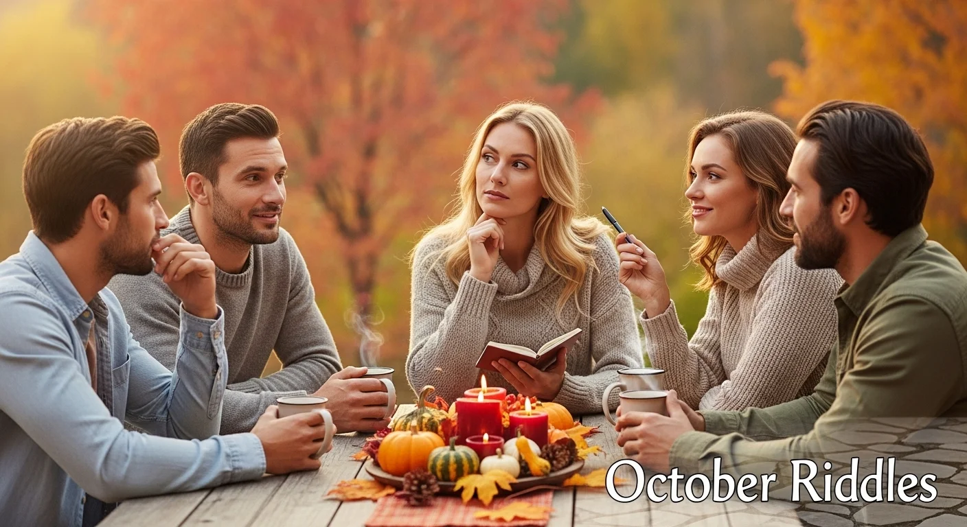 🎃 194+ October Riddles for Adults to Test Your Wits - Riddle Logic