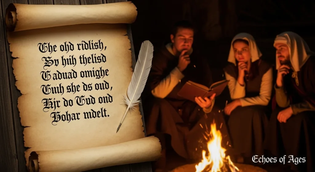 old english riddles and answers