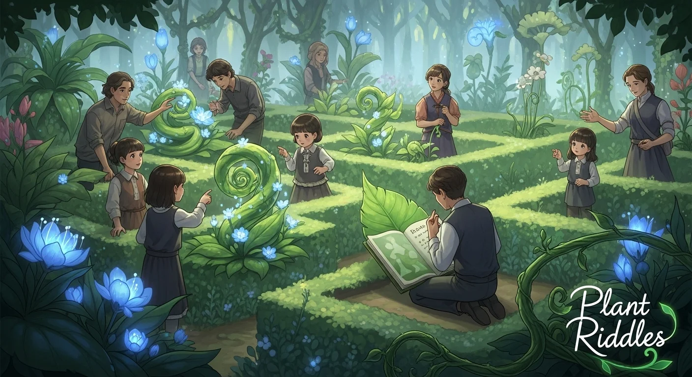 Grass and Ground Cover Plant Riddles