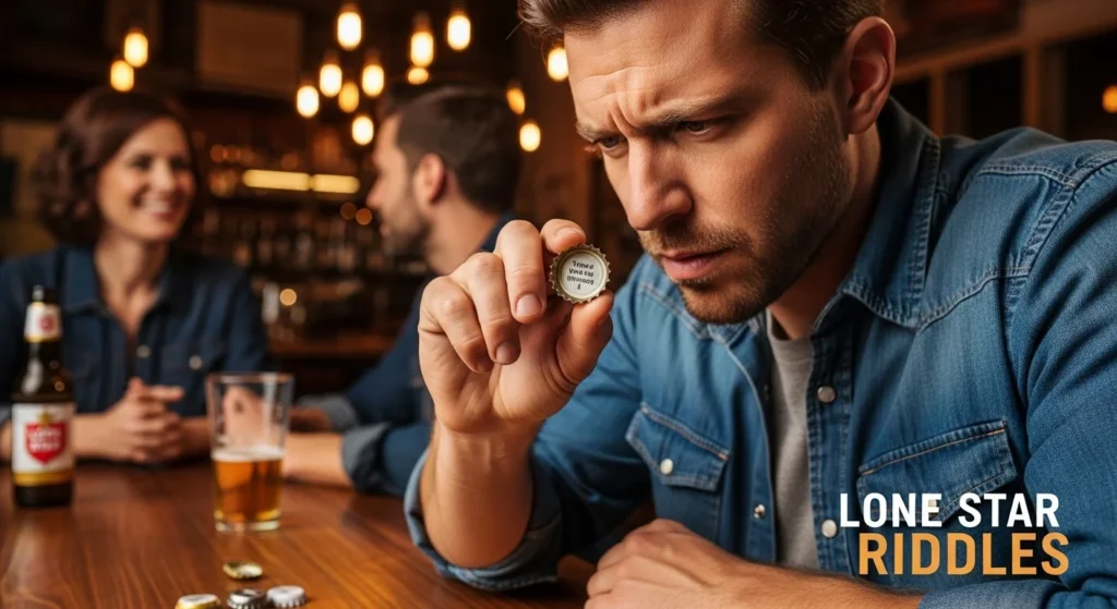 puzzle answers lone star bottle cap riddles