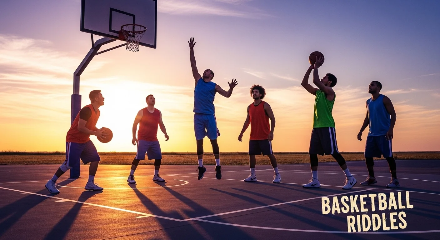 Hard Basketball Riddles