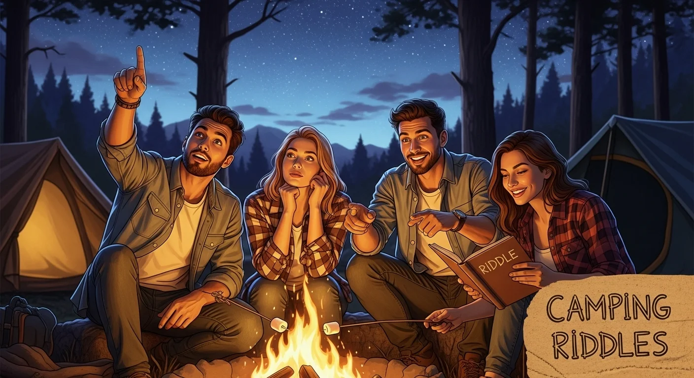 Trail and forest riddles