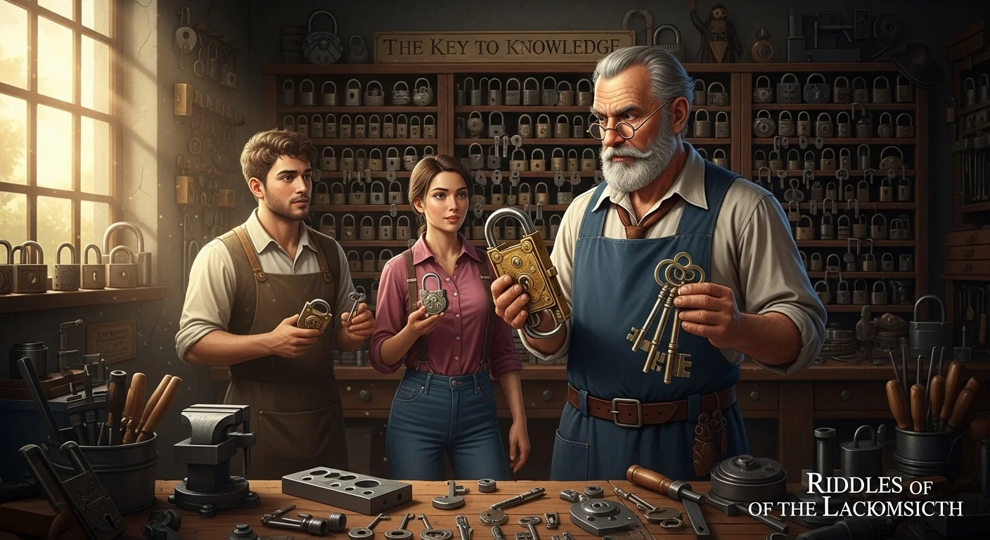 Key & Padlock Riddles