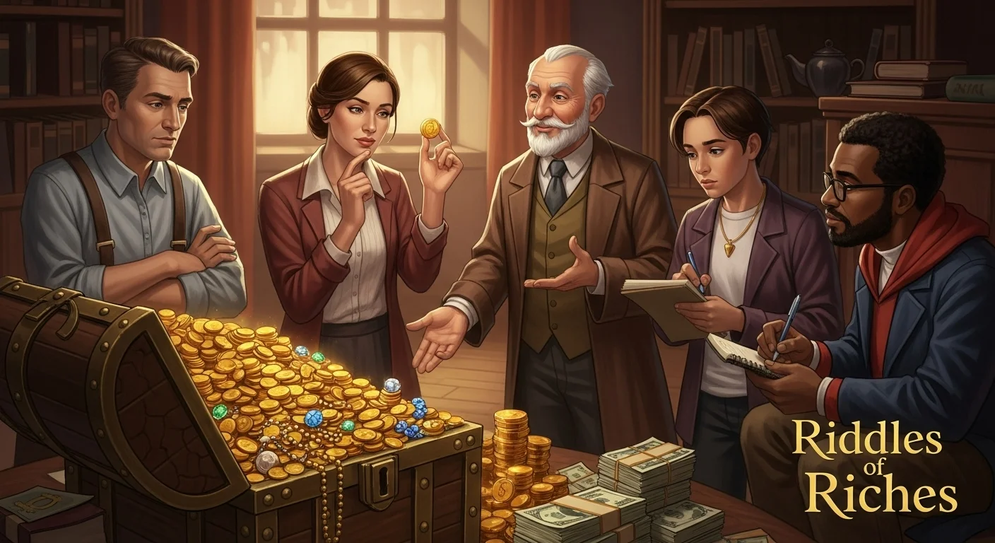 Coin riddles jingling with cleverness