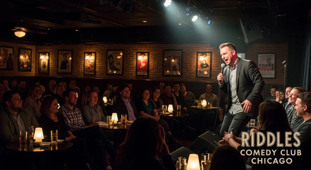 riddles comedy club chicago