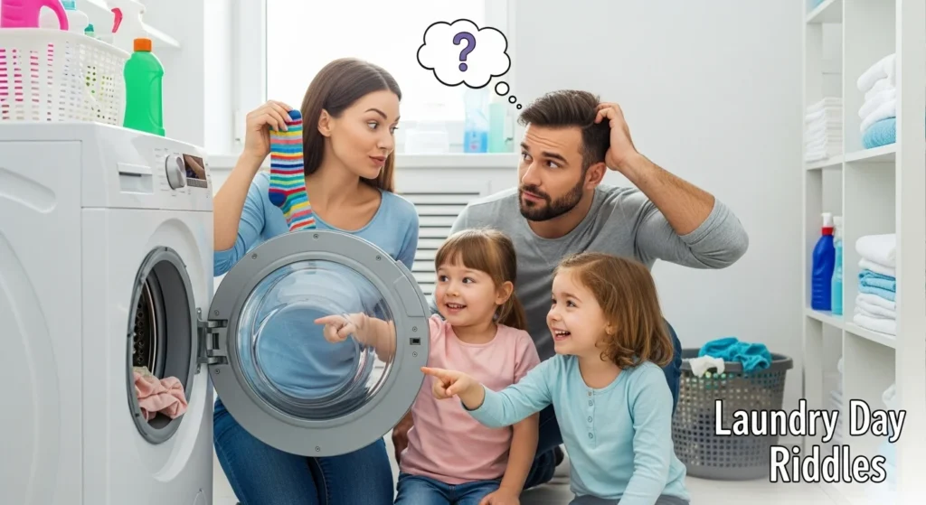riddles for washing machine