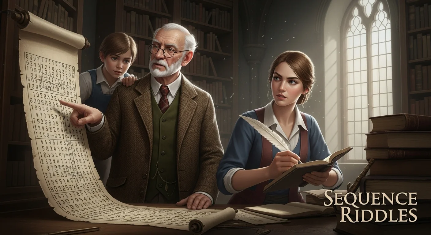 Math sequence riddles