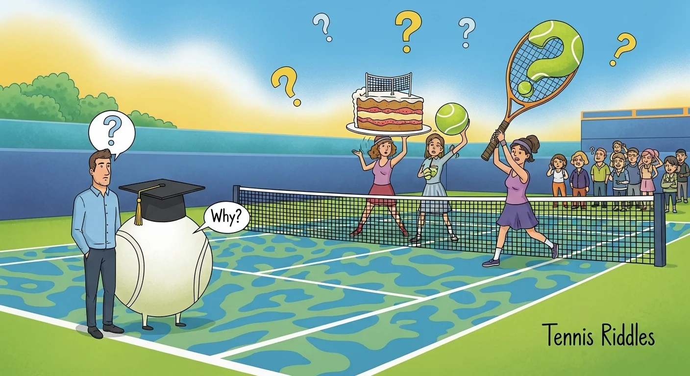 Trick & Fun Tennis Riddles