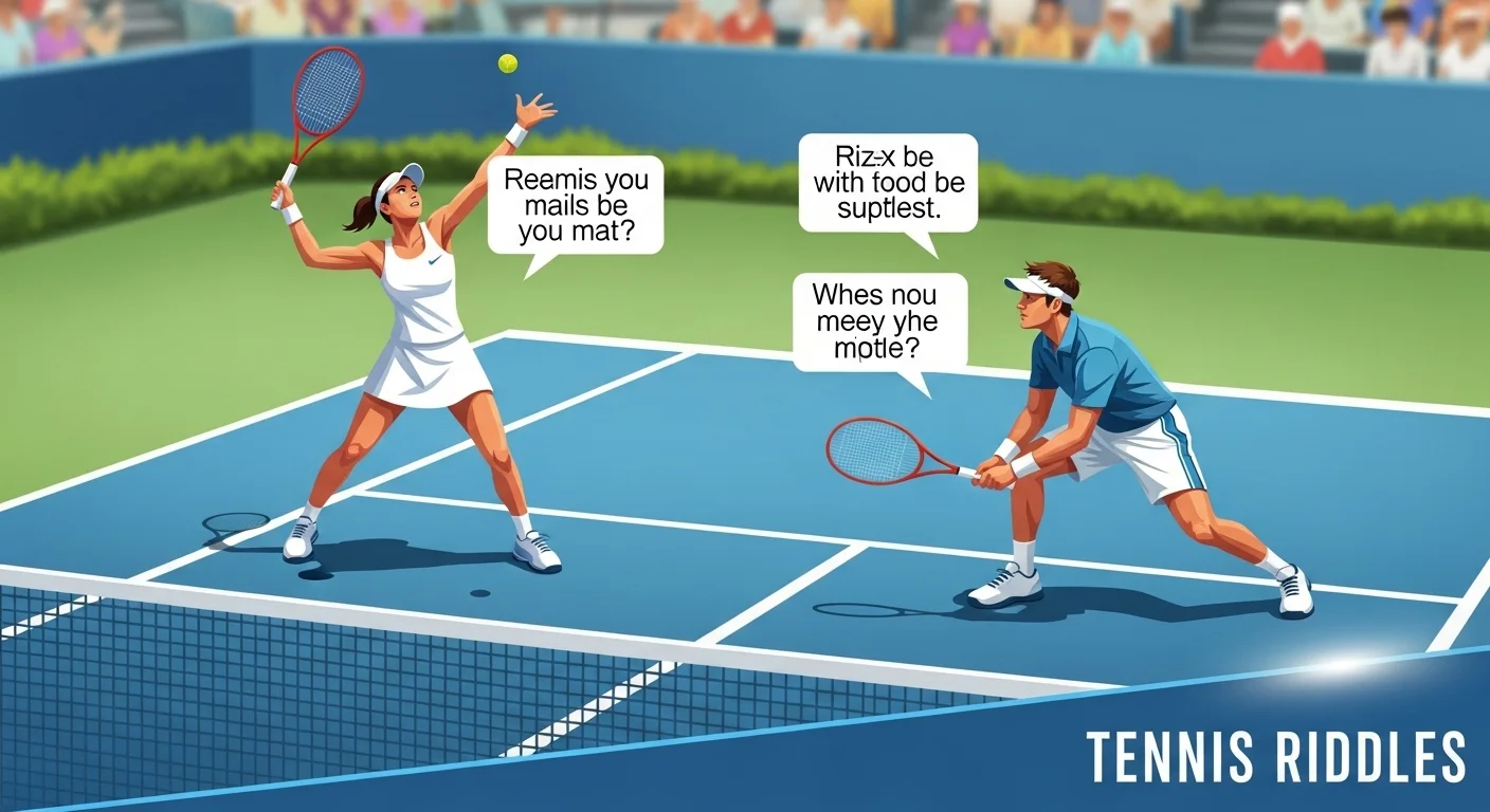 10 Issues Riddle 224+ Tennis Riddles That Will Challenge Your Brain πΎπ§ - Riddle Logic