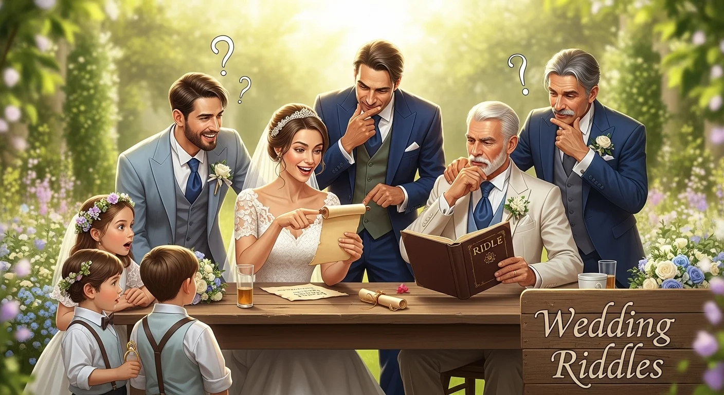Wedding basics riddles